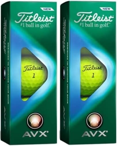 

Golf Ball 2022 AVX Yellow 2 Sleeves