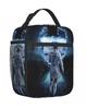 Basketball Cartoon Pattern Student Meal Bag Outdoor Camping Crisper Fruit Storage Bag Portable Meal Bag