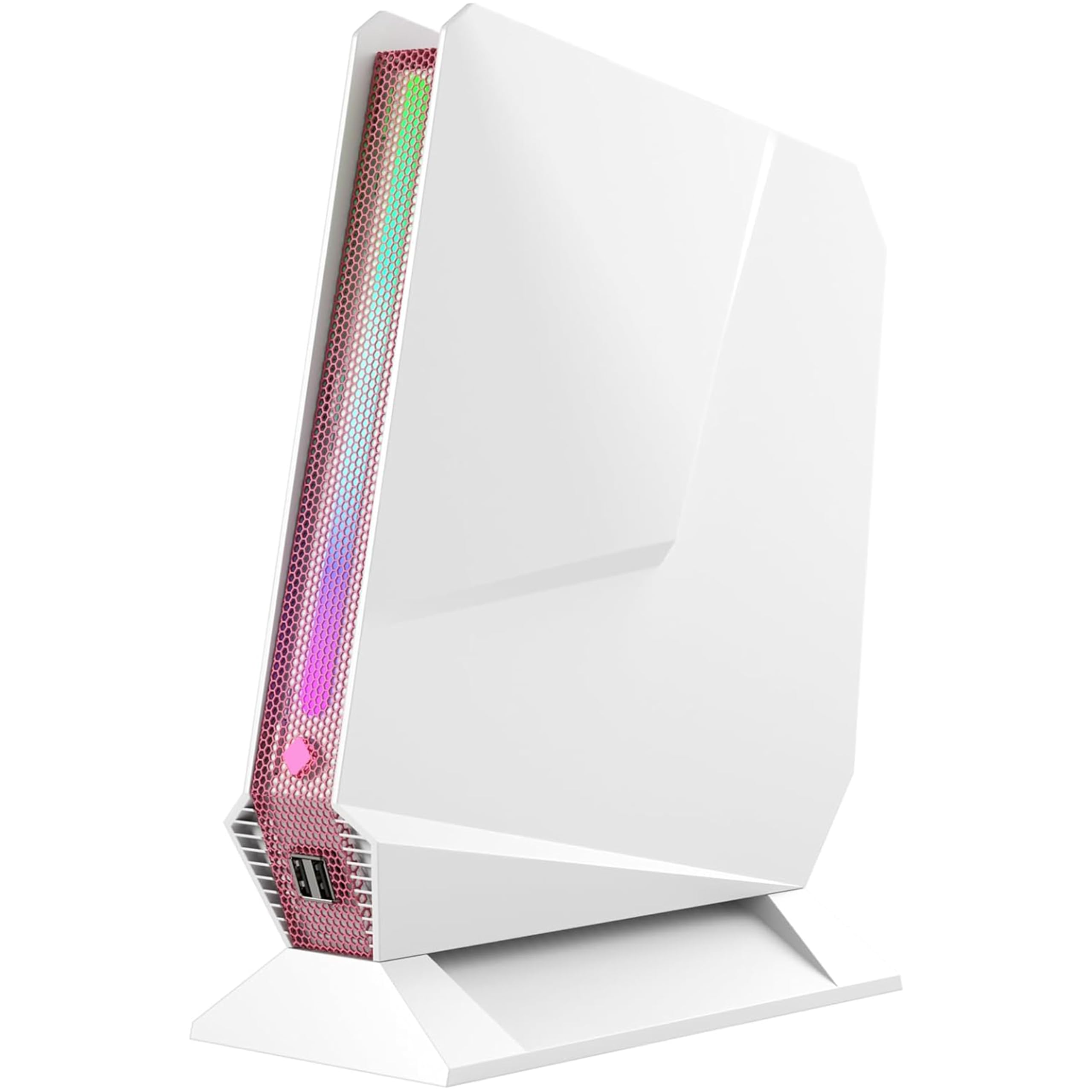 

TOPGRO Mini PC Gaming Core GTX1050 16GB SSD WiFi5 LAN Windows11 Pro Малий ігровий ПК i7-8750H / DDR4/512GB PCIe3.0 4K@60Hz 1.0Gbps білий