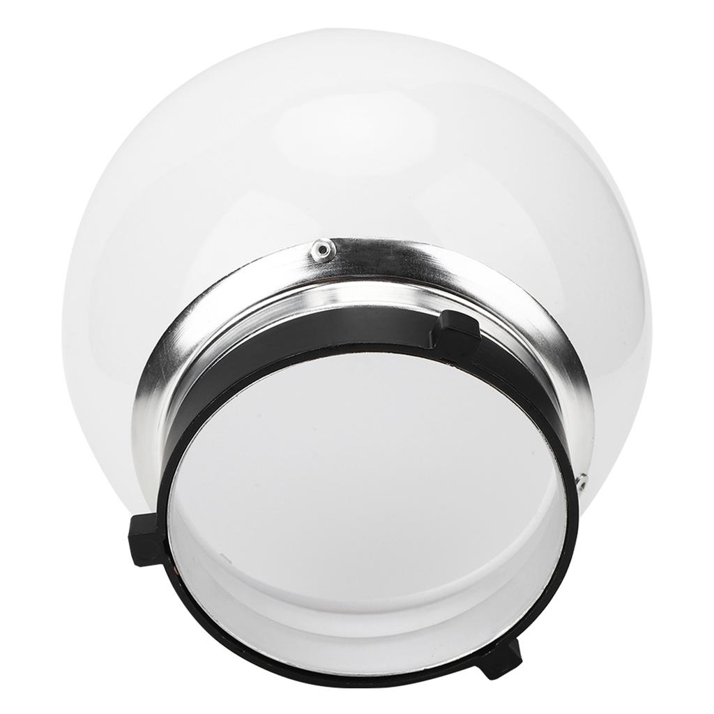 Fotozubehör 15cm Weichlichtkugel Allgemeiner Blitzlampenschirm für Bowens-Anschluss