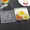 Disposable 4-Compartment Meal Box Set