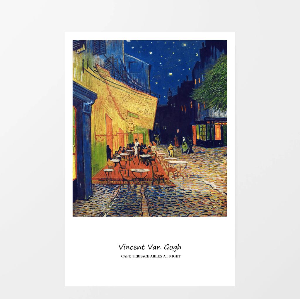 Vincent Van Gogh Writings Prints and Posters Great Work The Starry Night Canvas Painting Decorations for Living Room Wall Art