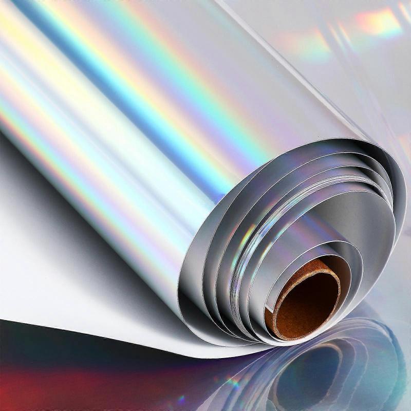 Holographic Vinyl Transfer Film Permanent Vinyl for 1 Roll