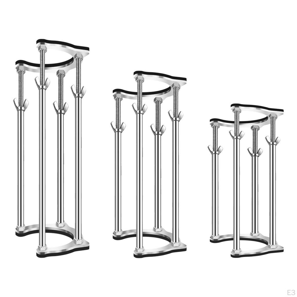 Adjustable Undermount Sink Bracket System for Home with Steel Support And Easy Repair Features