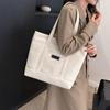 Handbag Winter New Large-capacity Nylon Bag Student Commuter Shoulder Bag Simple and Versatile Solid Color Tote Bag