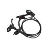 MEROCA M4 Bike Hydraulic Disc Brake 4 Piston Caliper MT420 Left Rear Right Front Brake