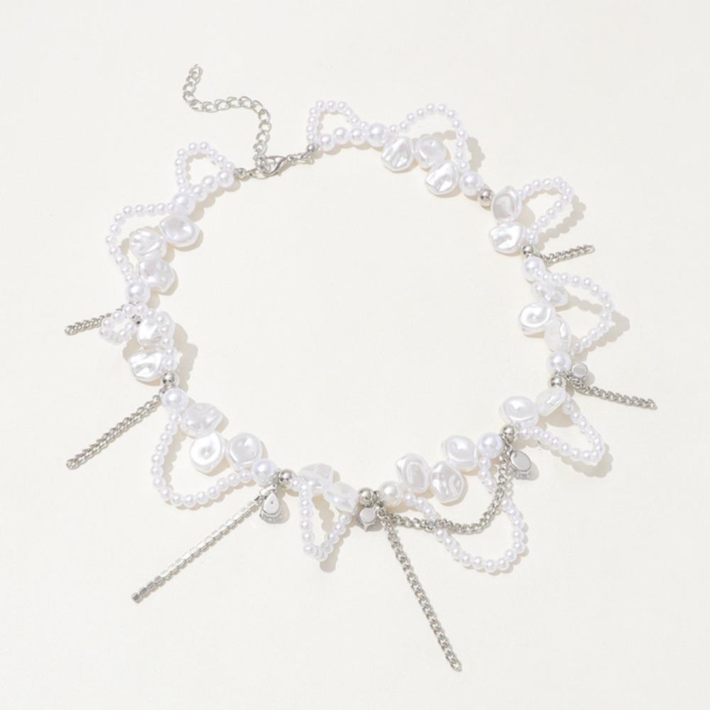Irregular Advanced Sensory Clavicular Chain Personality Winding Choker  Women