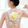 1pc Loofah Back Scrubber, Long Handle Shower Brush for Exfoliation, Deep Clean & Skin Massage, Body Brush with Soft Mesh