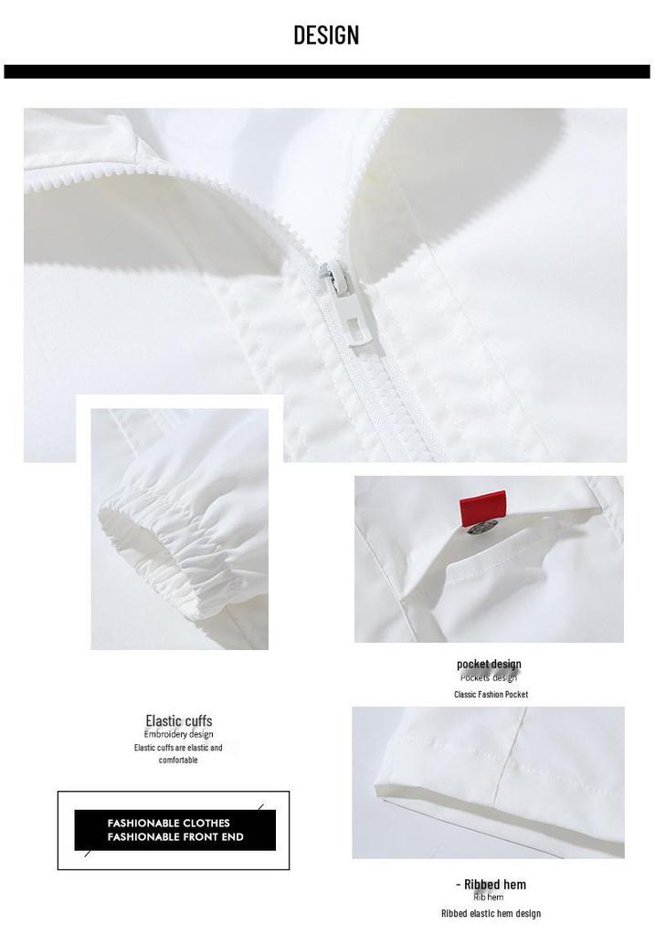 Men's Korean Style Breathable Hooded Jacket - Trendy Spring/Autumn Casual Workwear