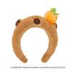 Carnivals Party Headbands Cartoon Capybaras Shape Hair Hoop for Adult Teens