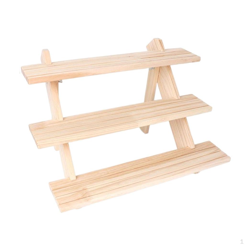 Holder Jewelry Craft Towers Handmade Desktop Photo Props Decor Organizer Display Stand for