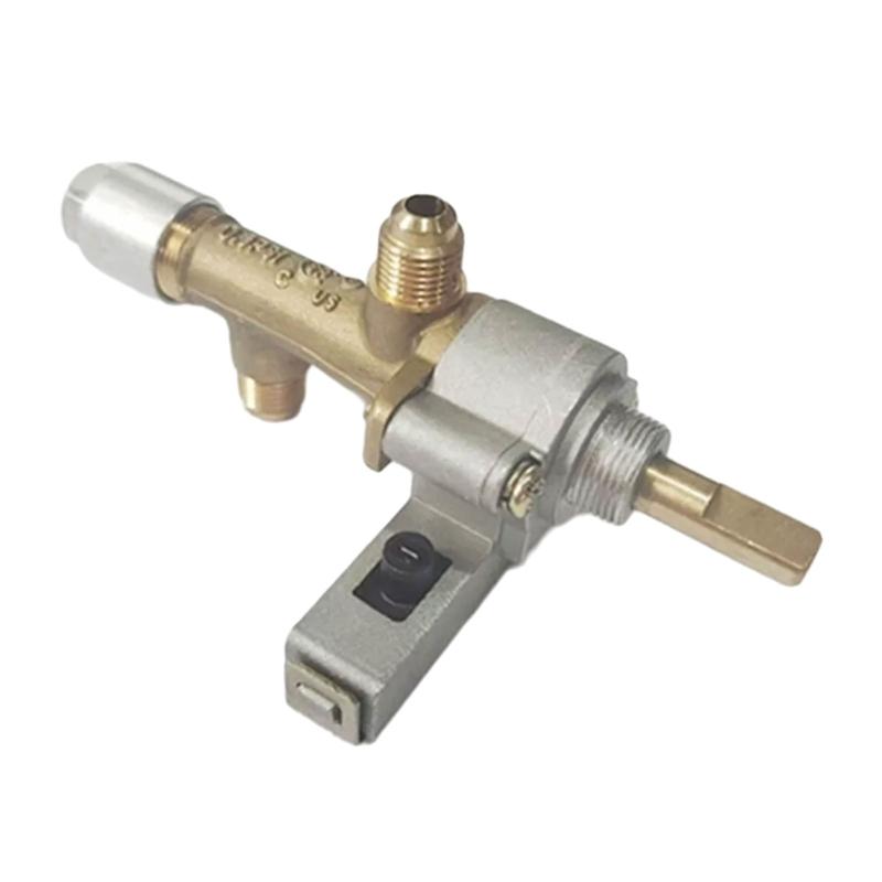 Gas Safety Control Adapter with Push Ignition for Garden Sun  Powered Patio Heater Repair Replacement Part
