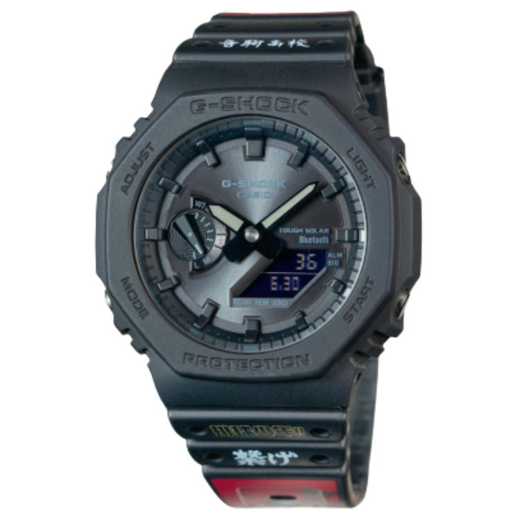 CASIO 2100 Quartz Movement Resin Strap Watch Men s Watches Black Dial GA-B2100-1A1PRY Black Dial