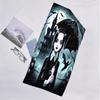 Wednesday Fashion Beach Towel: Ideal for Summer Adventures Soft, absorbent and quick drying suitable for swimming and bathing