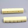 4 ks 43mm ploché dno předřezaný kostěný nultý pražec pro 6strunnou akustickou kytaru