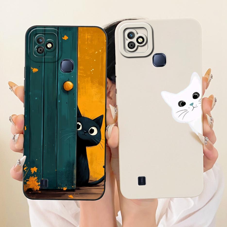 For Infinix Smart  HD 2021 Case X612B X612 Cute Cat Duck Cartoon Cover 6.1'' Soft TPU Phone Case For Infinix Smart HD 2021 Shell