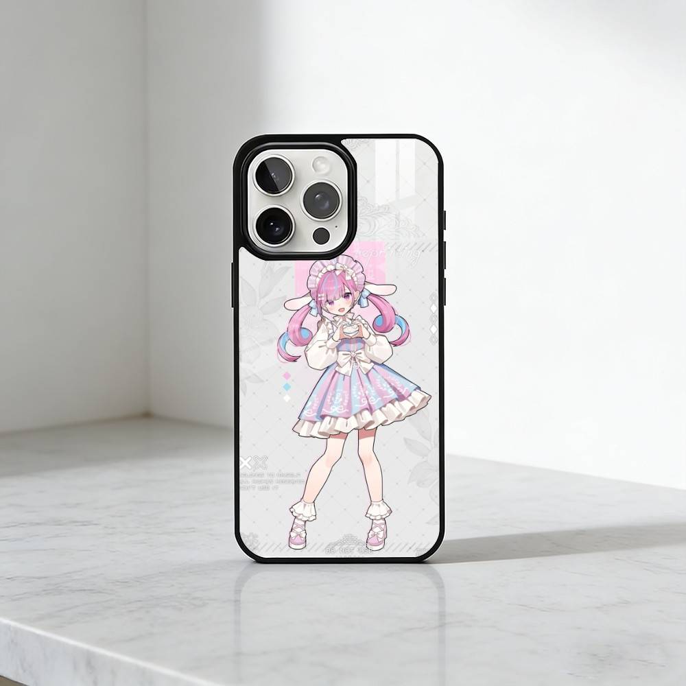 HOLO Characters On Lolita Phone Case For iPhone17,16,15,14,13 Plus,Pro Max Magnetic For Magsafe Wireless Charging