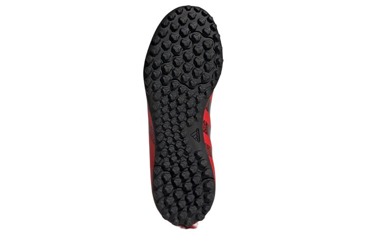 Adidas PREDATOR Freeak.4 Slip Resistant Abrasion Resistant Low top Kids' Soccer Shoes Red Black Kids' FY6342