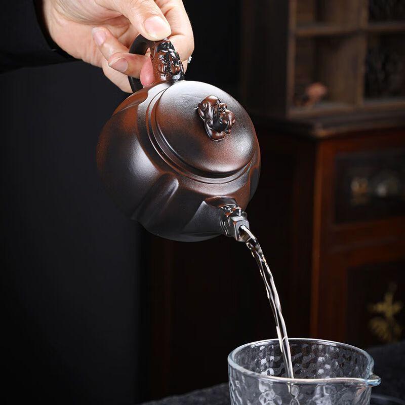 Handmade Purple Clay Gongfu Teapot