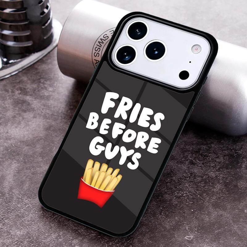 French Fries Before Guys Phone Case for iPhone 17 16 15 Pro Max Air 14 13 12 11 Plus Shockproof Cover