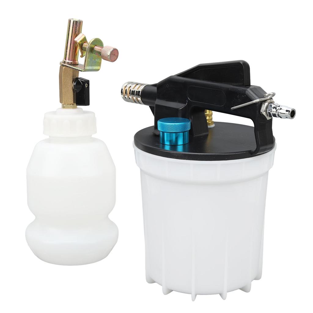 16PCS 2L Air Brake Bleeder Kit with 2L Vacuum Brake Extractor 1L Refill Bottle 2.75 To 11.6 Bar Universal for Vehicles