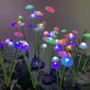 LED Solar Jellyfish Mushroom Lamp Used for Outdoor Courtyard Landscape Decoration Lighting Suitable for Lawns Garden Terraces