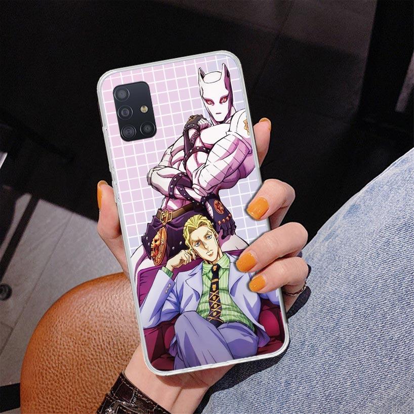 JoJo Adventure Killer Queen Phone Case For Samsung Galaxy A52 A32 A22 A12 A51 A31 A50S A30S A20S A10S Note 20 Ultra 10 Plus S10