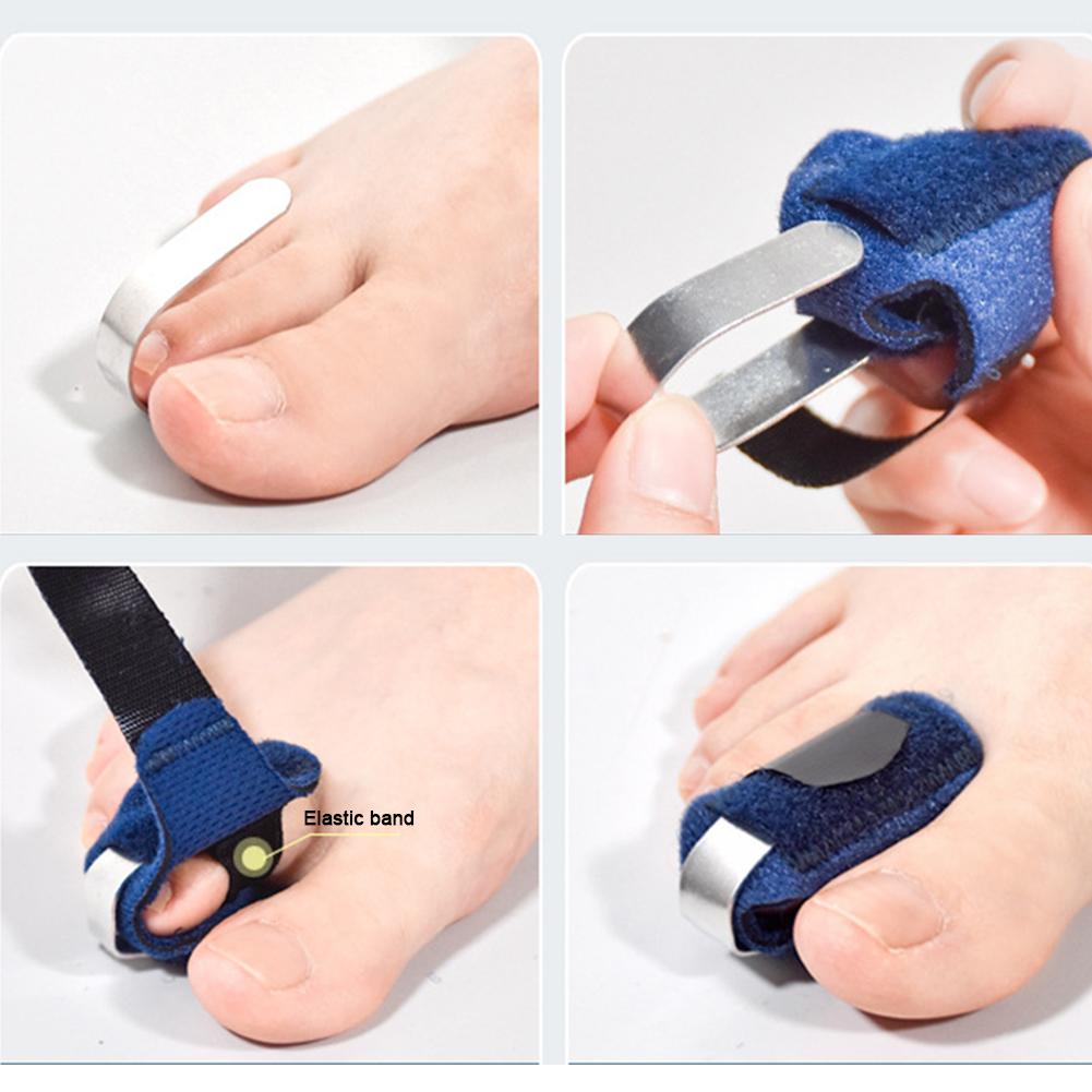 1 kus Toe Splint rovnačka pro Hammer Toe rovnačka Toe Toe Stabilizer Support Foot Forward