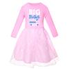 Girls Star Rainbow Lace Dress 5942