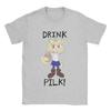 Neco Arc Pilk Men's T Shirts Funny Tee Shirt Short Sleeve O Neck T-Shirts Cotton Summer Clothing