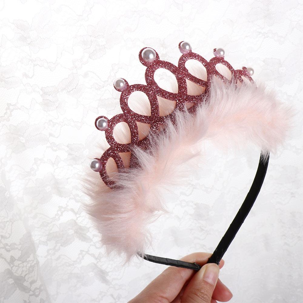 Cute For Party Crown Children Kids Girls Hair Band Hair Hoop Birthday Headwear Headband