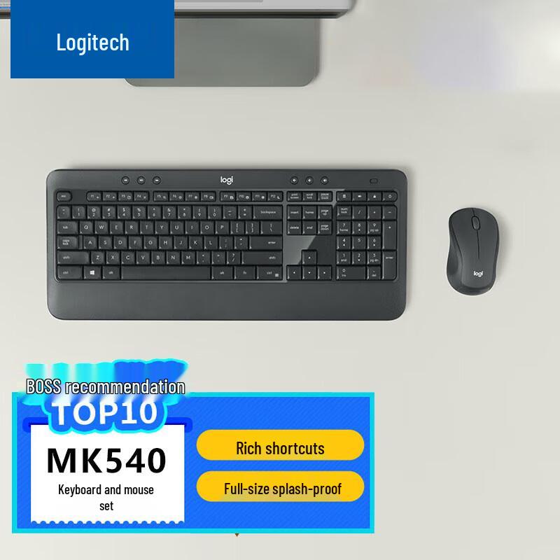 

Logitech MK540 Wireless Keyboard and Mouse Combo