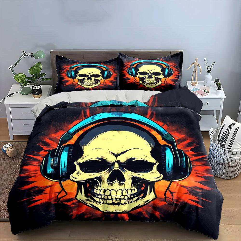 Gaming Headset Bundle For Entertainment Multiple Sizes Kid'S And Adults' Bedroom Exquisite 3Pc Bedding Set, Gift