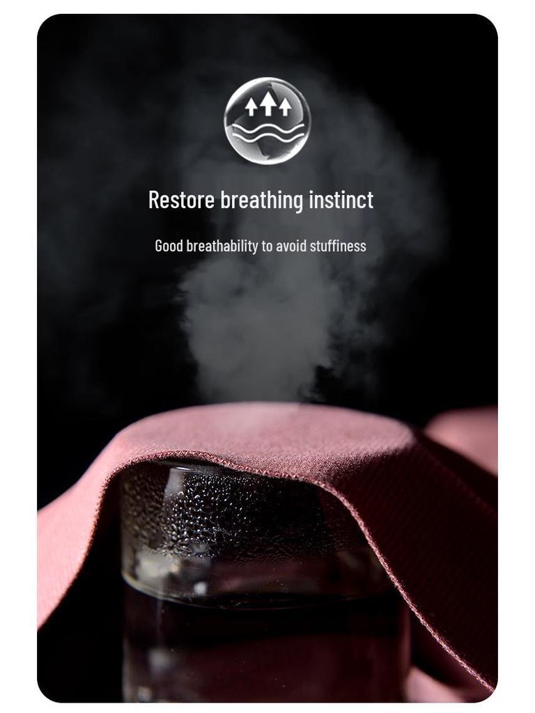 Women's Thermal Velvet Underwear Set - Antibacterial & Self-Heating Leggings with Mask