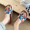 Fashion Bathroom Home Open Toe Indoor Women's Slippers and Ladies Sandals Anime 2024 Platform Slides Kawaii Cute House Cartoon Shoes W F