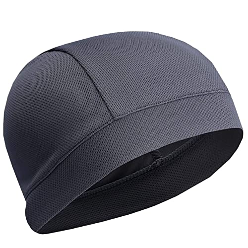 

WHITE FANG Внутренняя шапка-бини с сеткой, впитывающая пот, быстросохнущая, мужская CA467 (Серый)