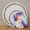 1Pcs Pure Cotton Drawing Panels Blank Painting Boards Durable Round Painting Canvas
