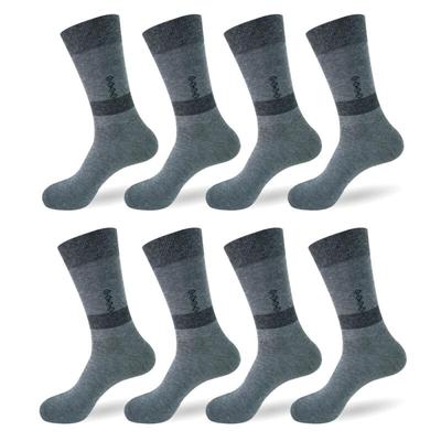 Sodilight Daily Men's Long Socks, 8-Pair Set