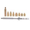 Brass Nut Inserts Soldering Iron Adapter M2-M8 Insertion Tip Replacement for TS100 TS101 PTS200 3D P