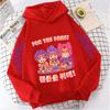 New KPop Demon Hunter Cartoon Girls Hoodies Children's Korean Wave Print Fashion Casual Tops Casual Girls Clothing Warm