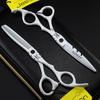 SY4 Jason White Hairdressing and Thinning Scissors Set - Straight Shears SY4-0402