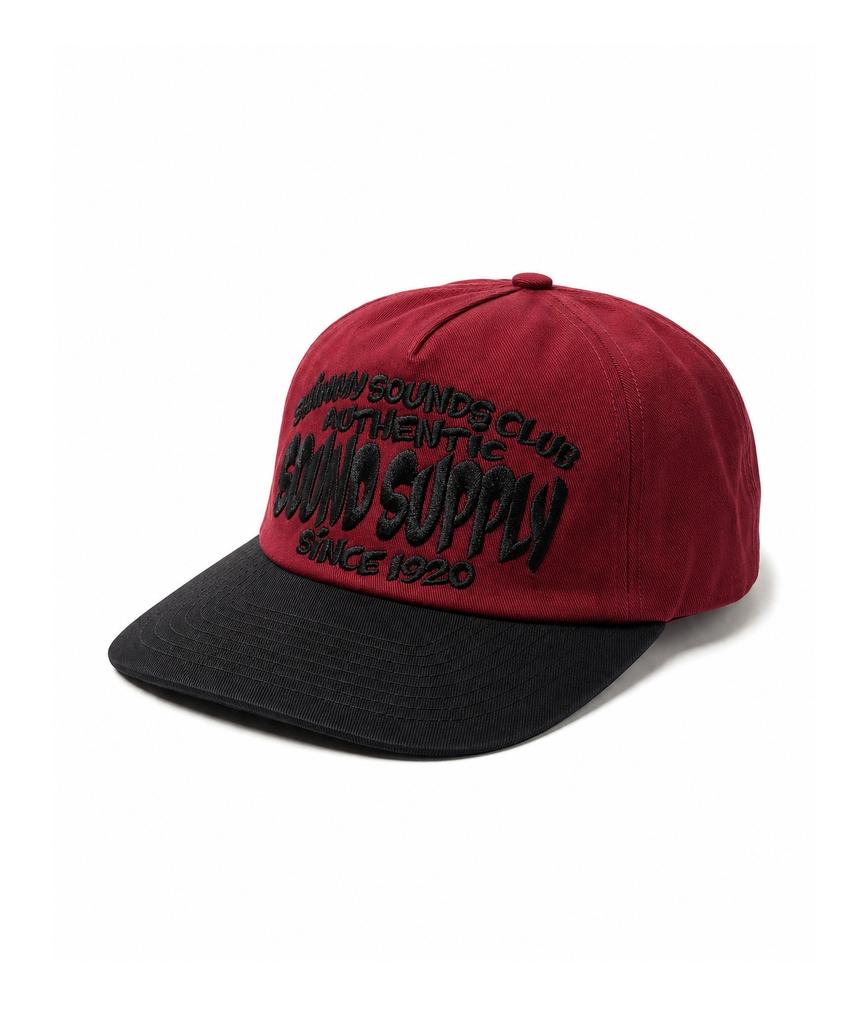 Swimisaunjeukeulleob Supply 5P Cap [Burgundy/Black]