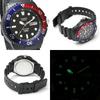 CASIO Analog 100M Water Rotating Calendar MRW-230H Men's Watch, Resistant, Aluminum, Bezel, Day/Date Display, (Blue/Red) [Used]