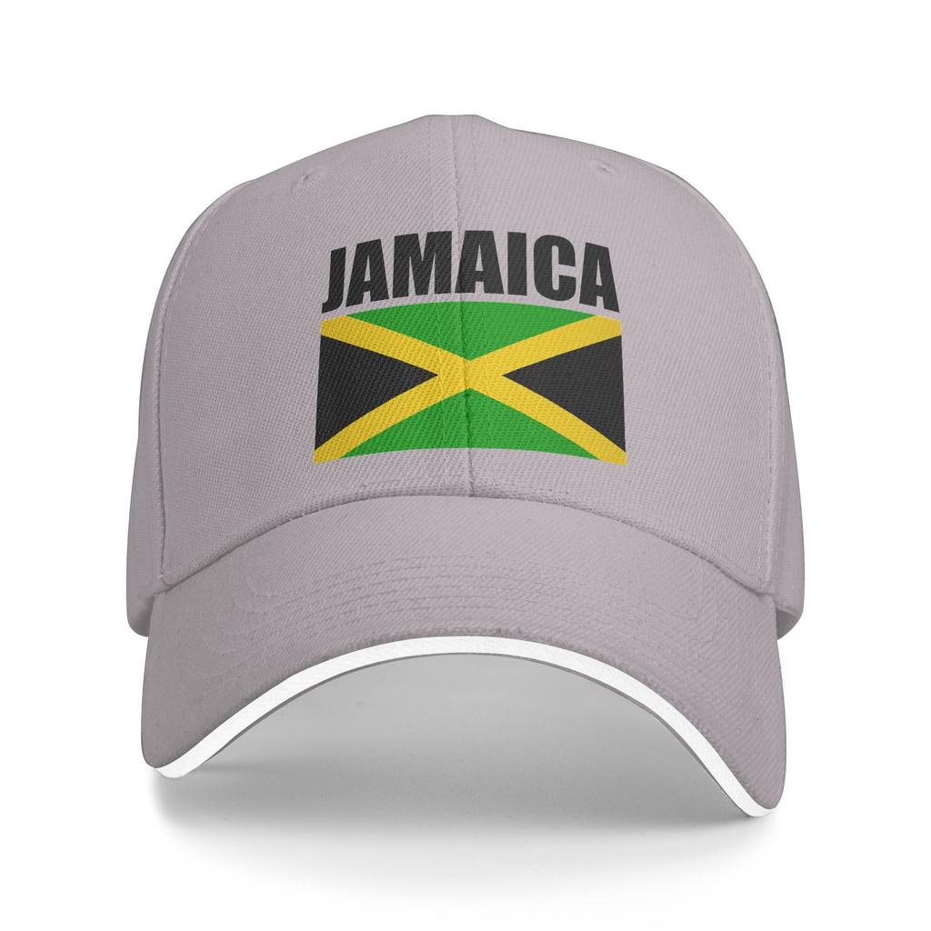Summer Jamaican Flag Love Jamaica Baseball Cap Outdoor Gym Stylish Print Sun Trucker Hat Unisex Adult SunProof Snapback Cap