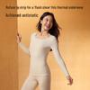 Hello Sunny Women's Round Neck Antibacterial Thermal Underwear Set