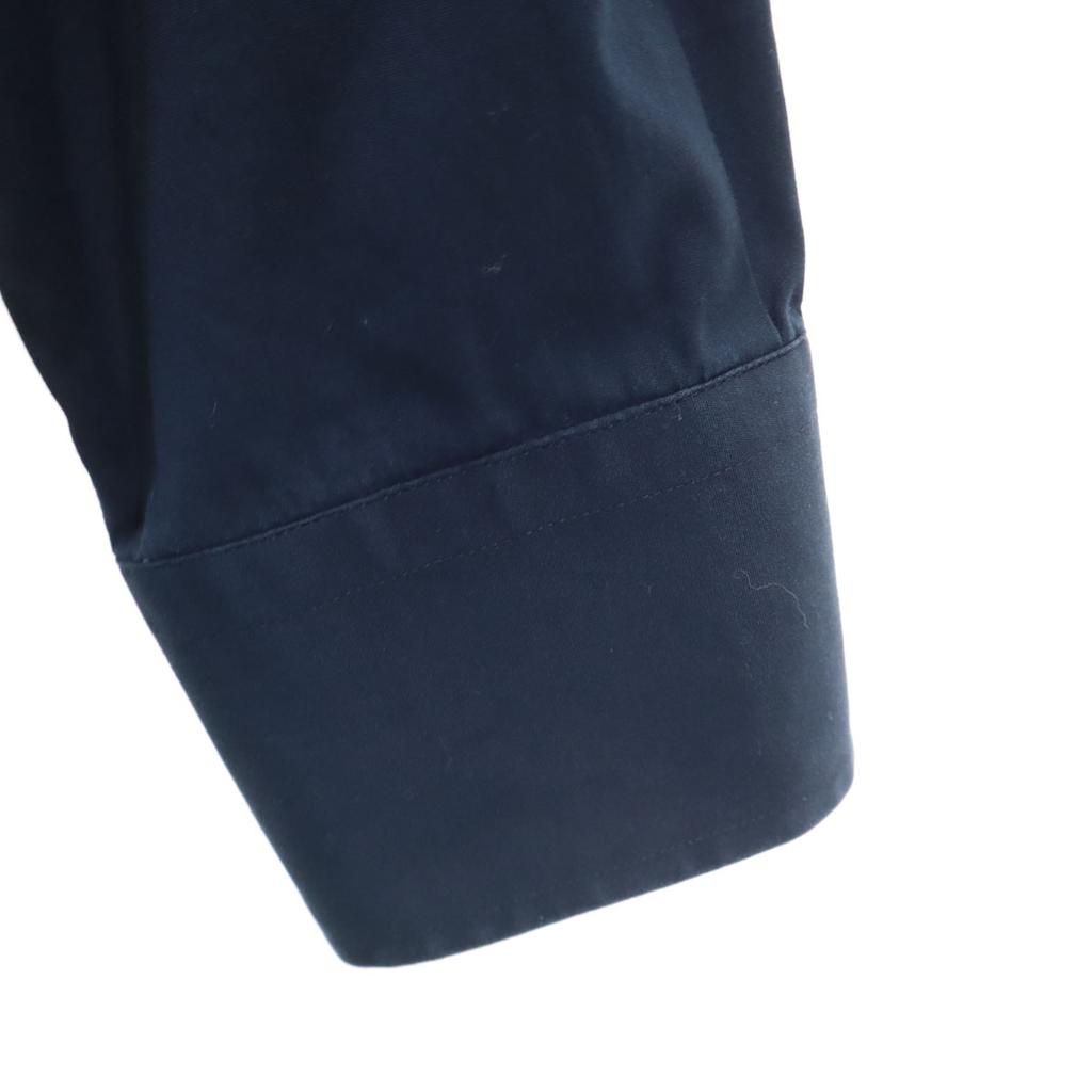 PRADA made in Italy Long sleeve Cotton shirt 39 Navy Men's Used