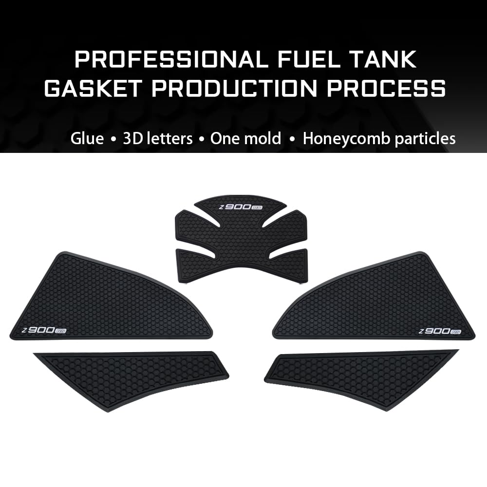 FOR Z900RS Z900RS 2021 2022 Side Fuel Tank Pad Tank Pad Protector Sticker Decal Gas Knee Grip Traction Pad Z900RS Tank Pad