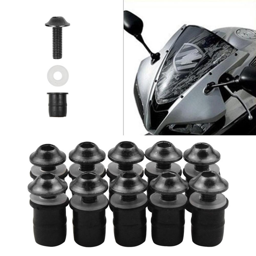 

Screws Bolts Windshield Bolts M5 Windscreen Nuts Motorcycle Windscreen Screw Motorcycle Fastener чёрный