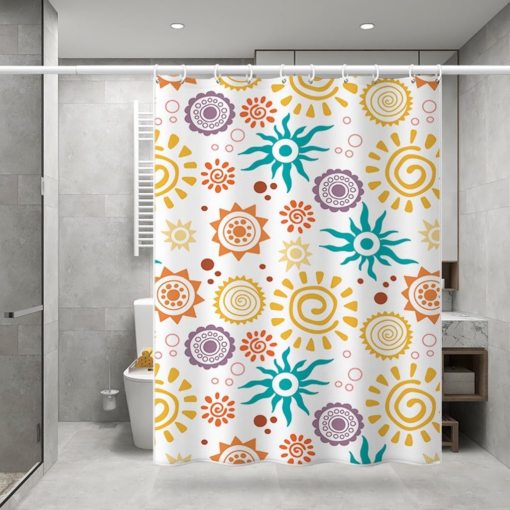 

1Pc Bathroom Shower Curtain Waterproof Polyester Toilet Restaurant Kitchen Bathroom Curtain Partition Curtain W60H190(CM)-1 Pcs