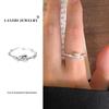 Bague chat Lanzhi en argent sterling 925 – Bijou de luxe léger pour index ouvert